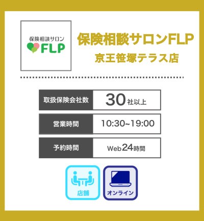 渋谷区でおすすめ②保険相談サロンFLP 京王笹塚テラス店